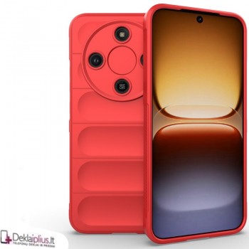 Magic Shield guminis dėklas - raudonas (Huawei Honor Magic 8 Lite)